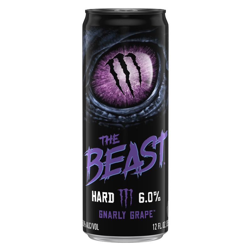 The Beast Gnarly Grape 12oz Can 6% ABV