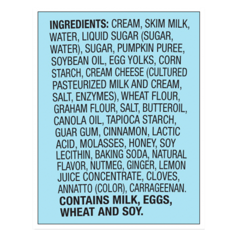 Ben & Jerry's Pumpkin Cheesecake Ice Cream 16oz