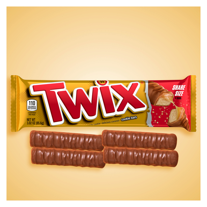 Twix Caramel Bar Share Size 3.02oz