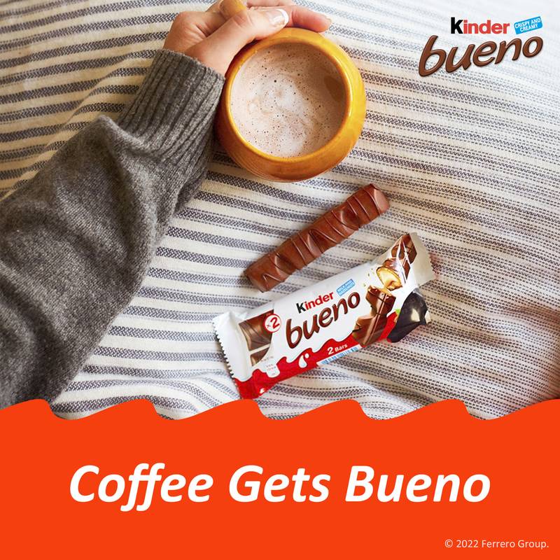 Kinder Bueno Candy Bar 4ct