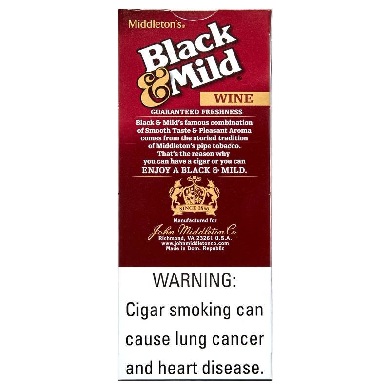 Black & Mild Wine Cigarillos 5ct