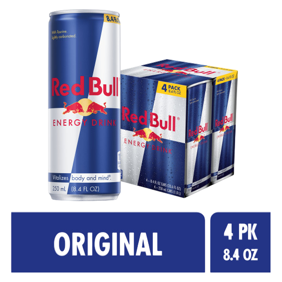 Red Bull Energy Drink 4pk 8.4oz Can