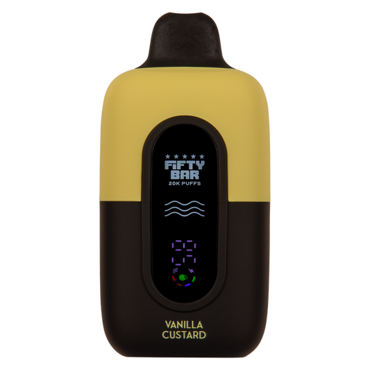 Vanilla Custard Fifty Bar 20K Disposable Vape