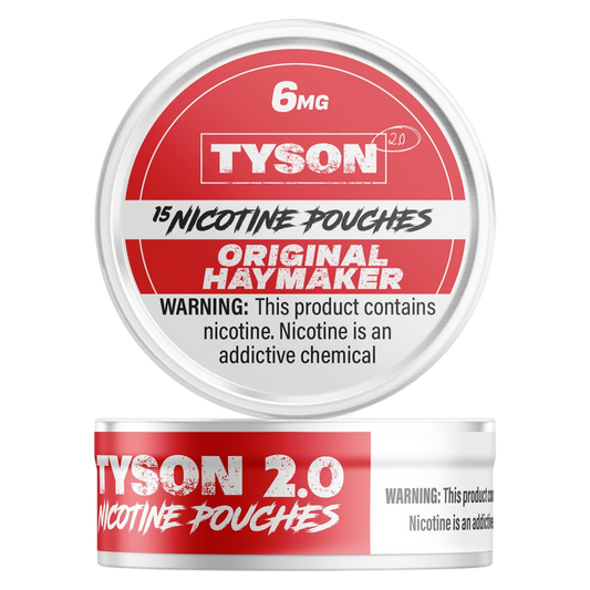 Heavy Bags Nicotine Pouch Original Haymaker 6mg Tin