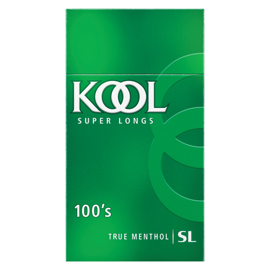 Kool 100s Menthol Cigarettes 20ct Box 1pk