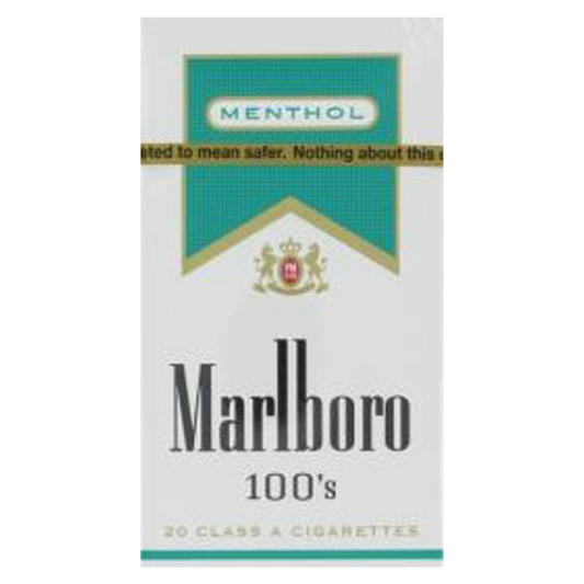 Marlboro Gold Menthol 100's Cigarettes 20ct Box 1pk