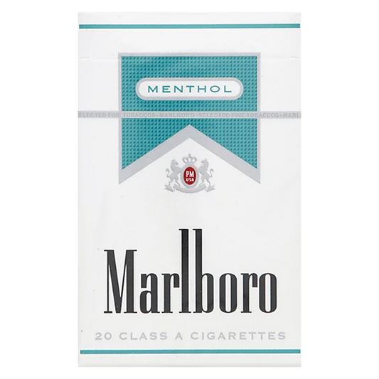 Marlboro Silver Menthol Cigarettes 20ct Box 1pk
