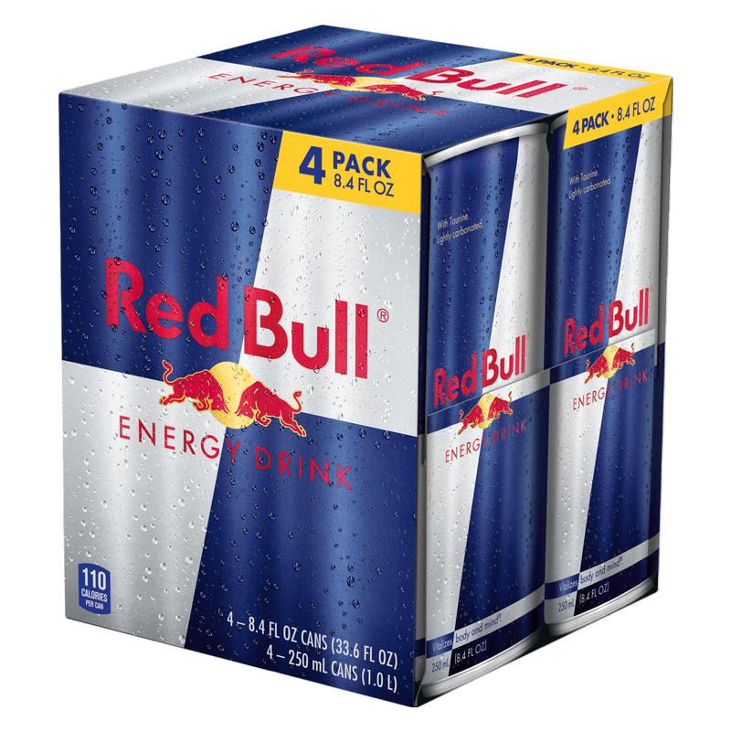 Red Bull Energy Drink 4pk 8.4oz Can