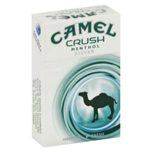 Camel Crush Menthol Silver Cigarettes 20ct Box 1pk