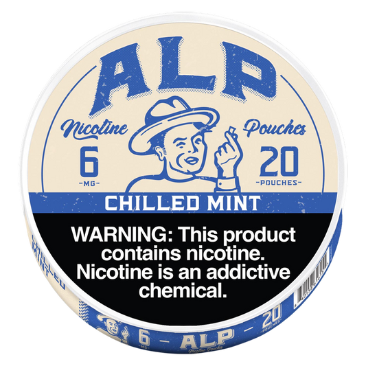 ALP Chilled Mint Nicotine Pouches, 6mg