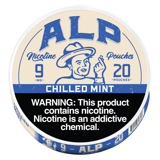 ALP Chilled Mint Nicotine Pouches, 9mg