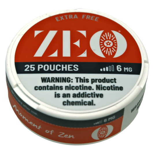 ZEO Nicotine Pouches Extra Free  6mg
