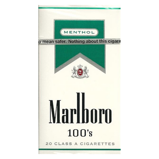 Marlboro Silver Menthol 100s Cigarettes 20ct Box 1pk