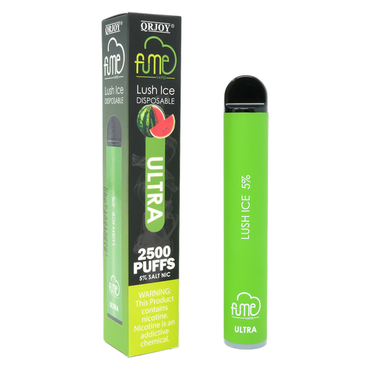Fume Lush Ice Ultra Disposable Vaporizer 8ml 2500 Puffs