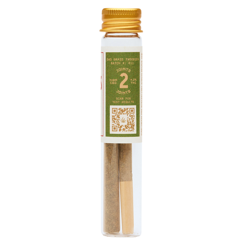 Dad Grass Hemp CBD Pre-Rolled Twoobie (2 Joints)