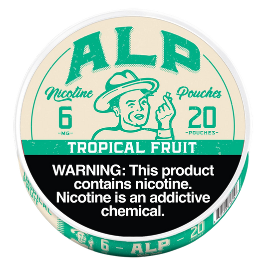 ALP Tropical Fruit Nicotine Pouches, 6mg