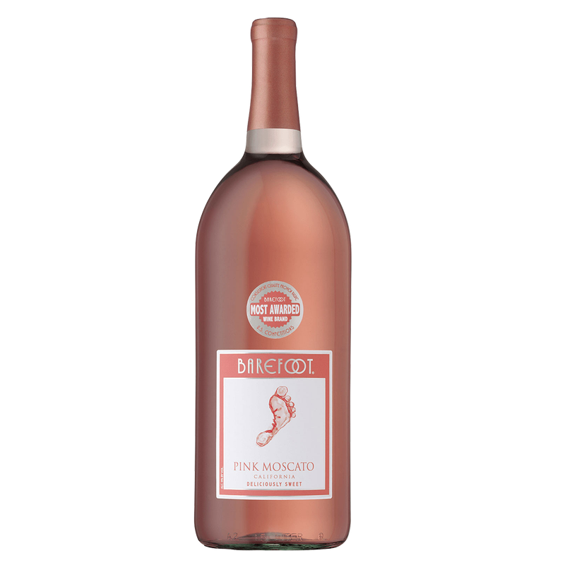 Barefoot Pink Moscato 1.5L