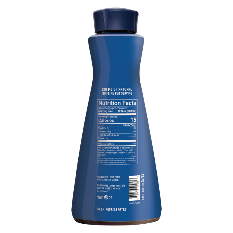La Colombe Cold Brew Brazilian Medium Roast Coffee 42oz