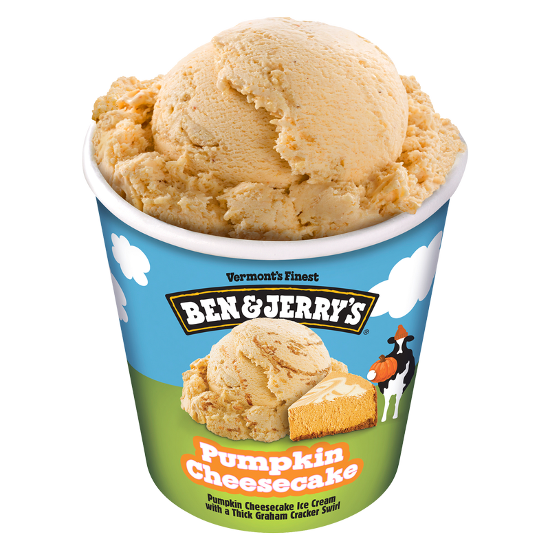 Ben & Jerry's Pumpkin Cheesecake Ice Cream 16oz