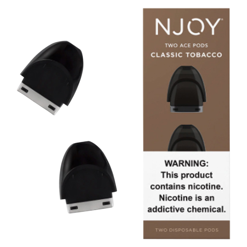 Njoy Ace E-liquid Pod Tobacco 5% 2pk