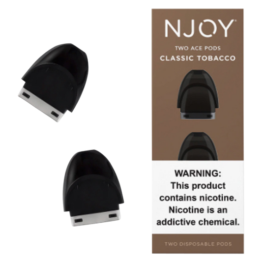 Njoy Ace E-liquid Pod Tobacco 5% 2pk