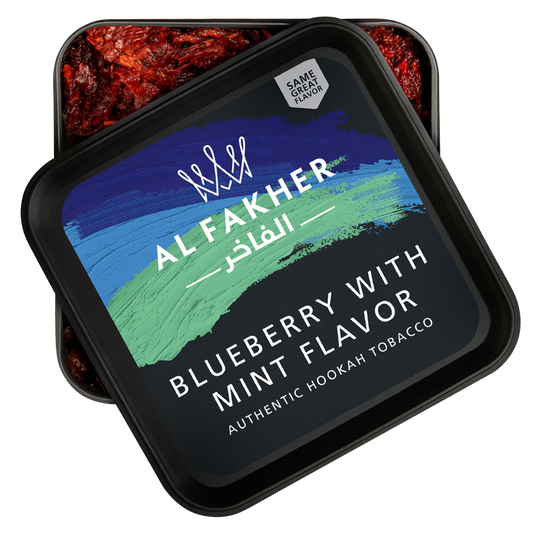 Al Fakher Blueberry Mint Shisha Tobacco 250g