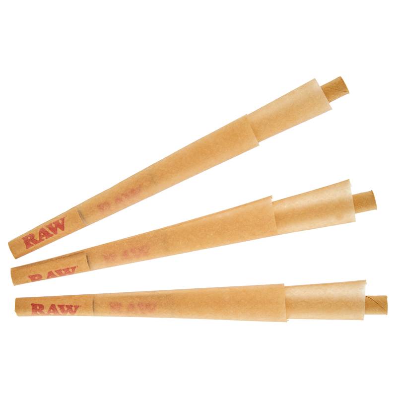 RAW Pre-Rolled Cones 1 1/4in 6ct