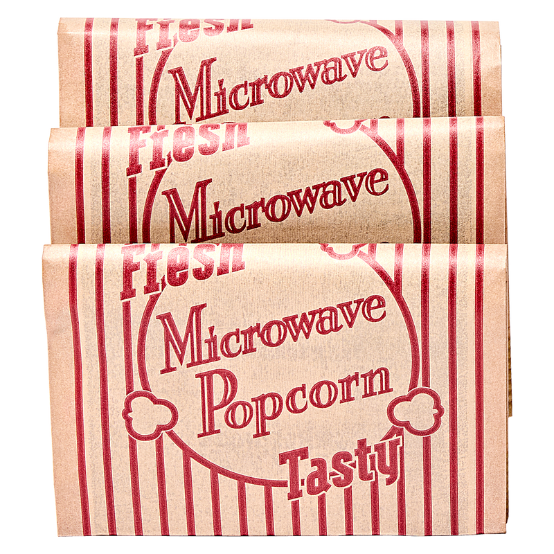 Basically 3ct Microwave Extra Butter Popcorn