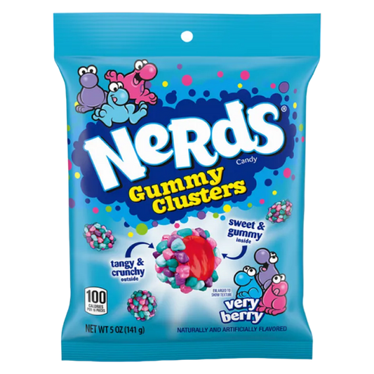 Nerds Gummy Clusters Verry Berry, 5oz