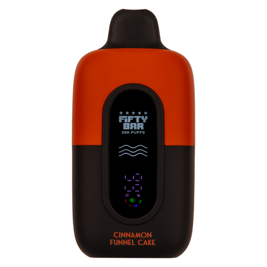 Cinnamon Funnel Cake Fifty Bar 20K Disposable Vape