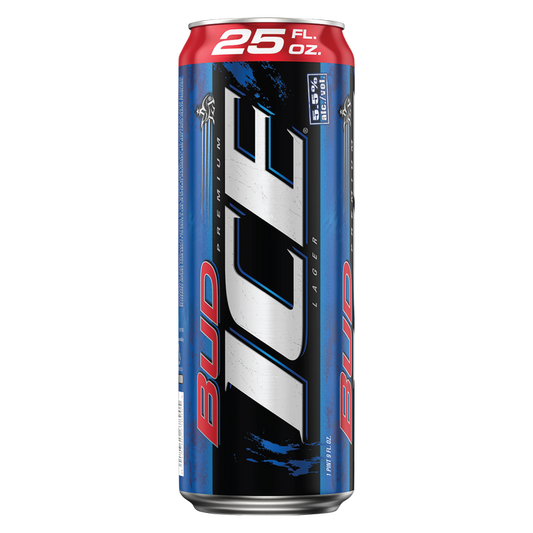 Bud Ice Single 25oz Can 5.5% ABV