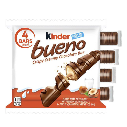 Kinder Bueno Candy Bar 4ct