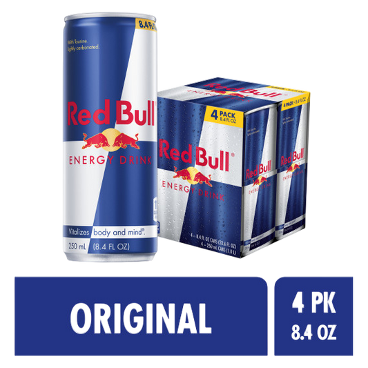 Red Bull Energy Drink 4pk 8.4oz Can