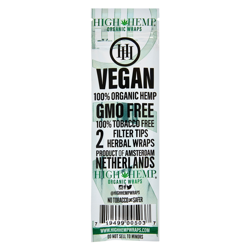 High Hemp Organic Original Wraps 2ct