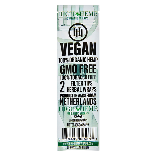 High Hemp Organic Original Wraps 2ct
