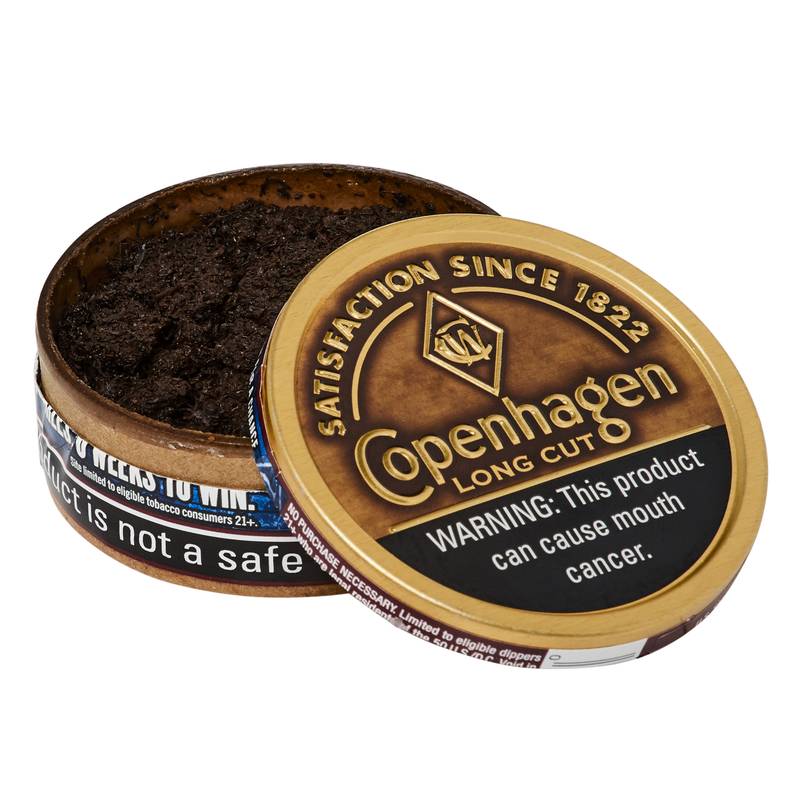 Copenhagen Natural Long Cut Chewing Tobacco 1.2oz