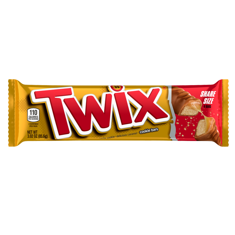 Twix Caramel Bar Share Size 3.02oz