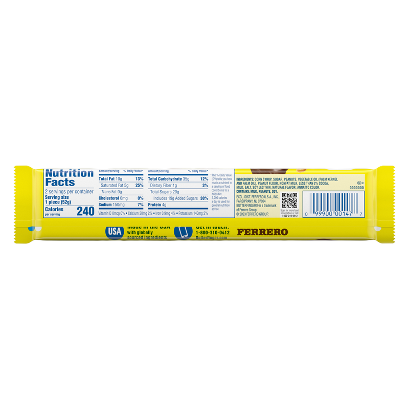 Butterfinger Bar King Size, 3.7oz